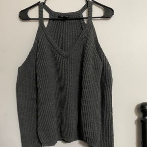 Forever 21 Chunky Cold Shoulder Sweater
